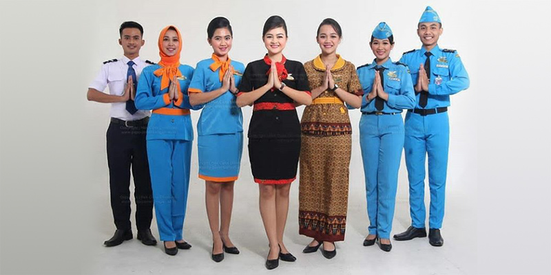 Ilustrasi staff penerbangan